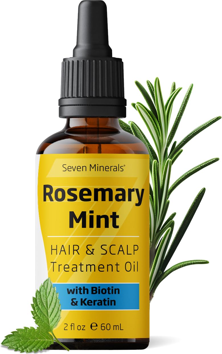 Seven Minerals Rosemary Oil for Hair Growth